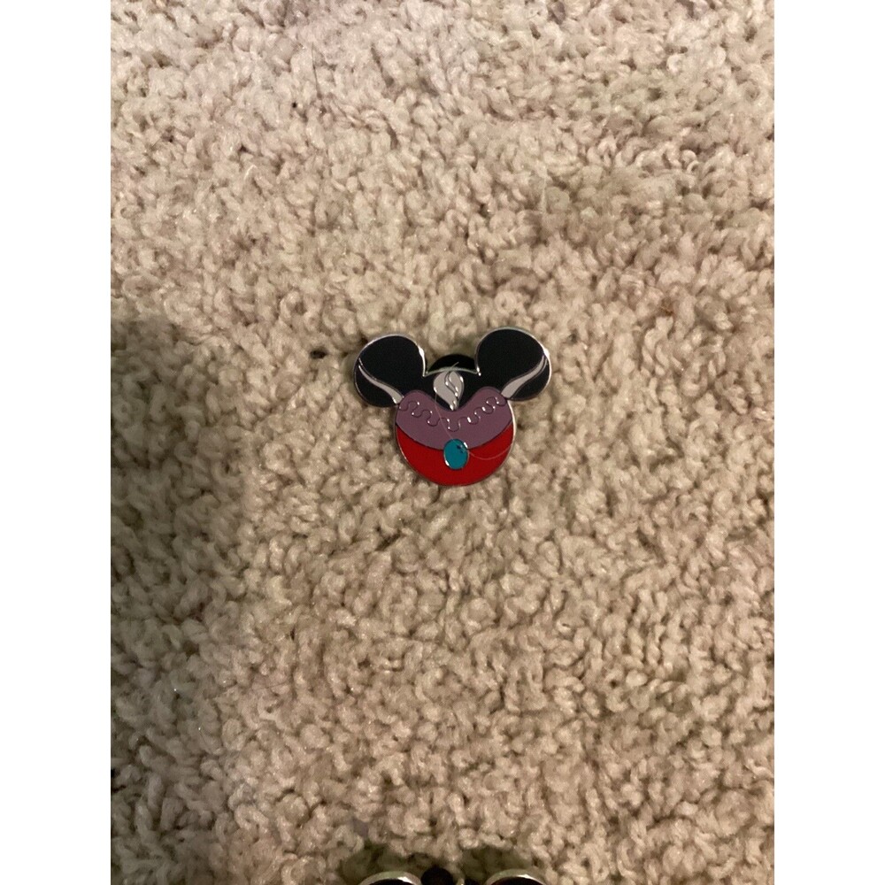 Disney Parks Pin Lady Tremaine Villains Mickey Head Icon Mystery Cinderella Ears